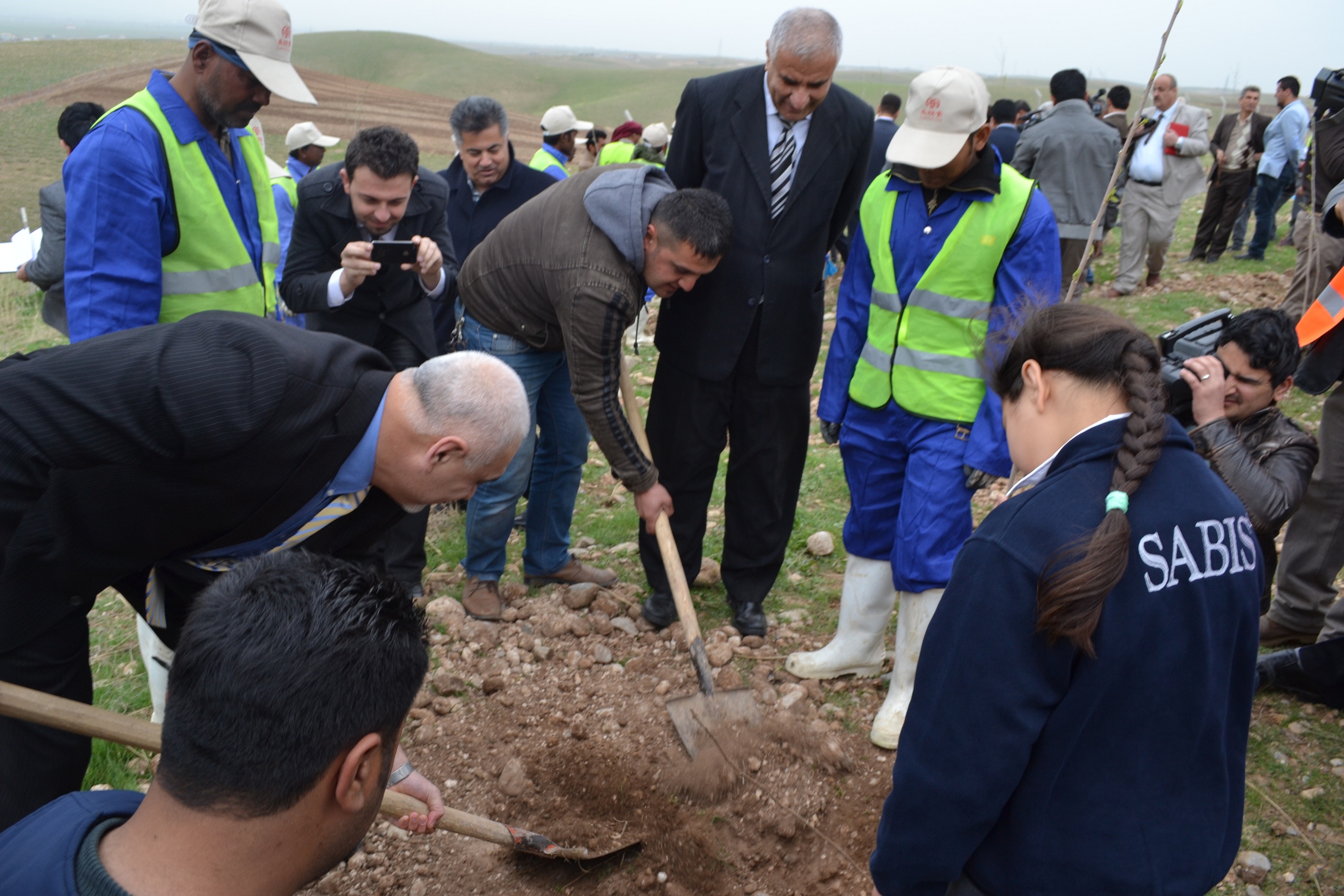 Sarwaran International School Participates in Tree Planting Ceremony with Kurdistan Regional Government 